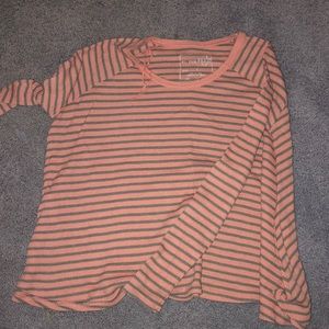 Free People Long Sleeve Waffle